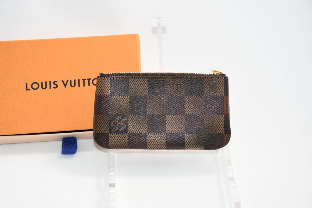 Louis Vuitton Damier Pochette Cles monogram Coin purse wallet CT4222 N62658 MINT