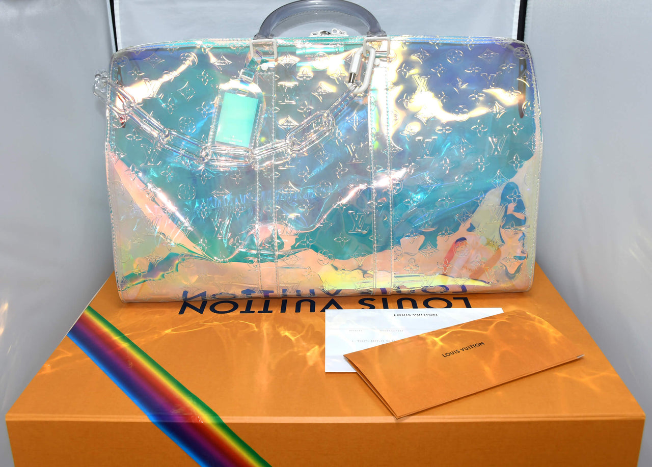 Louis Vuitton Keepall 50 Virgil Abloh Prism Boston Bag M53271