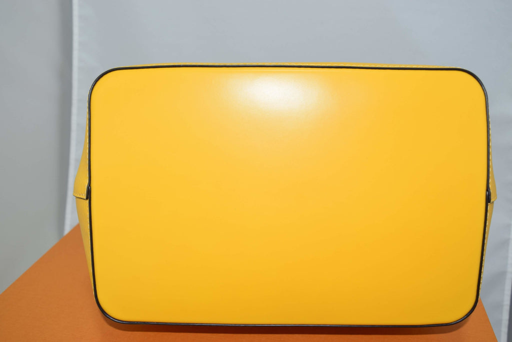 Louis Vuitton Neonoe Epi Leather Bag Yellow purple handbag