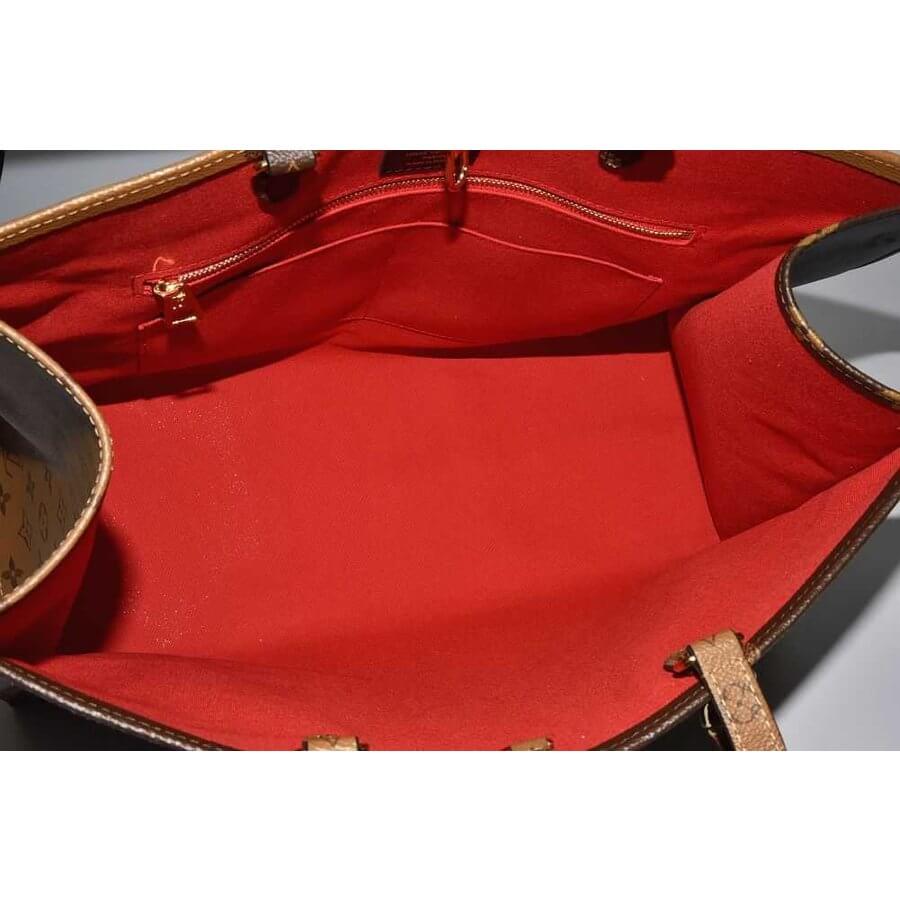 Louis Vuitton ONTHEGO Tote Giant Brown Monogram bag 2019 ON THE GO M44576