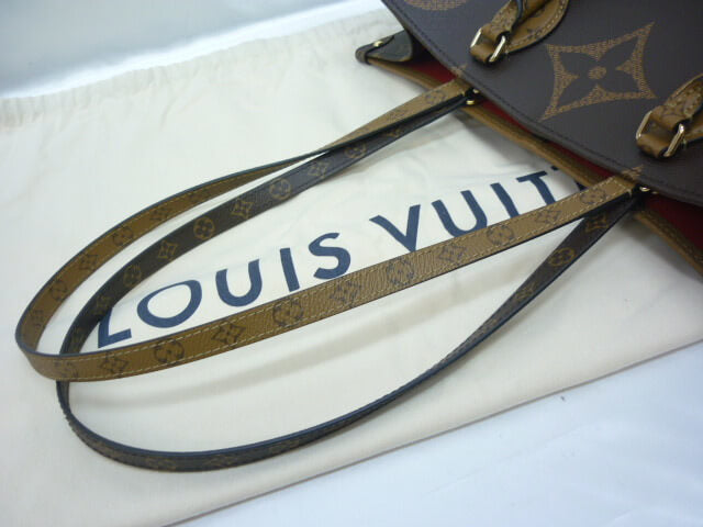 Louis Vuitton ONTHEGO Tote Giant Brown Monogram bag 2019 ON THE GO M44576