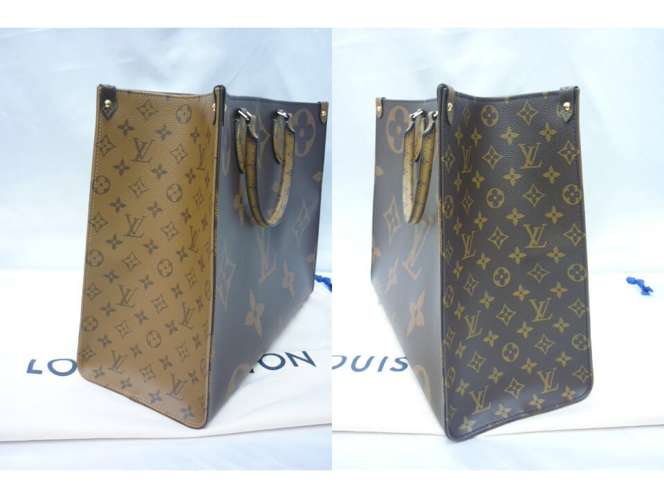 Louis Vuitton ONTHEGO Tote Giant Brown Monogram bag 2019 ON THE GO M44576