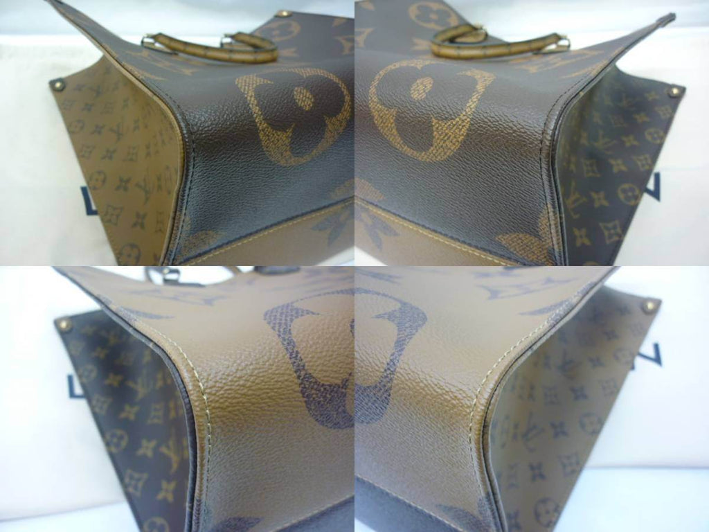 Louis Vuitton ONTHEGO Tote Giant Brown Monogram bag 2019 ON THE GO M44576