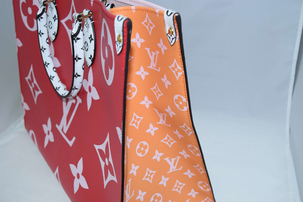 Louis Vuitton ONTHEGO Tote Giant Red Monogram bag 2019 ON THE GO M44569