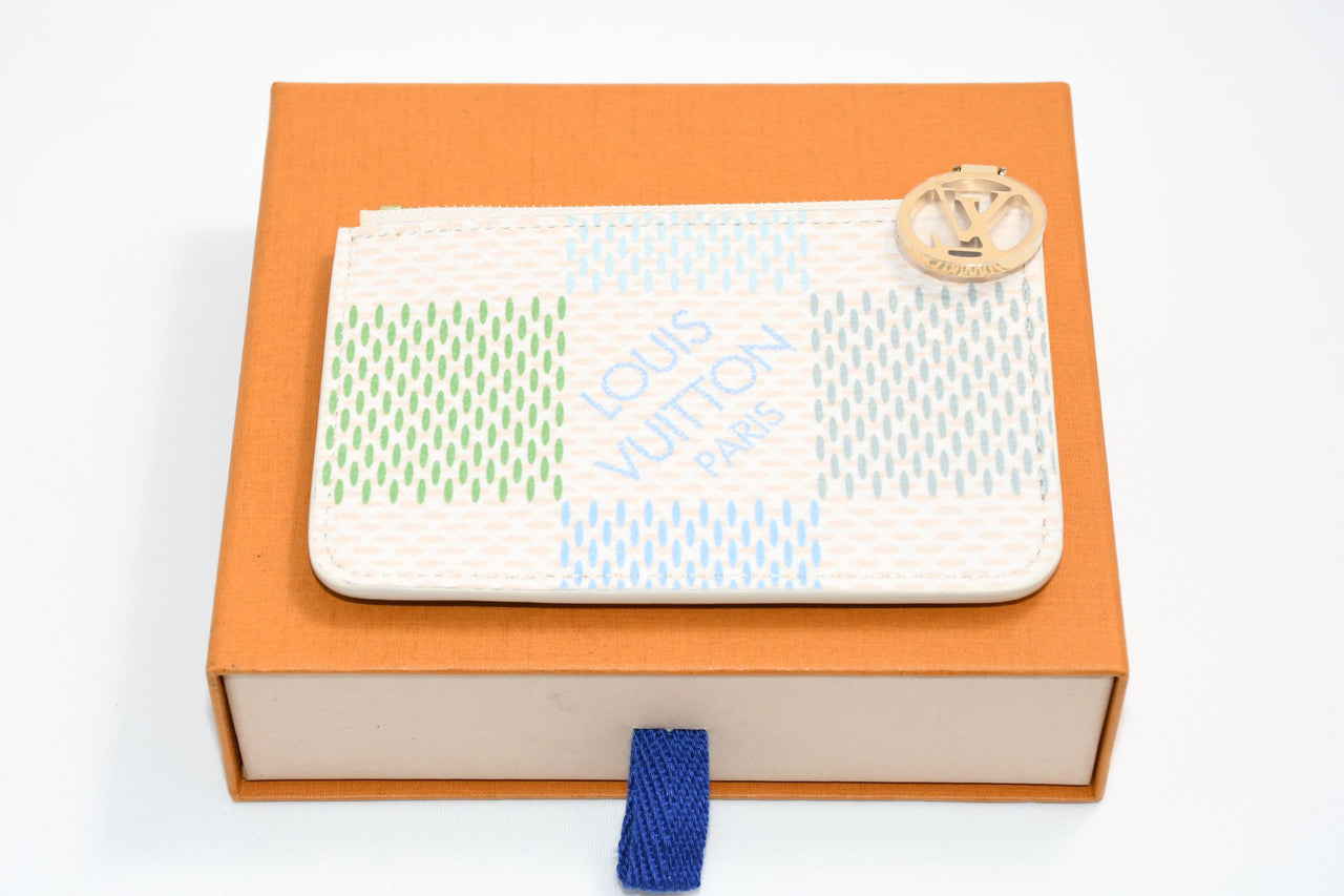 Louis Vuitton Porte Cartes Romy Fragment case coin wallet N40639
