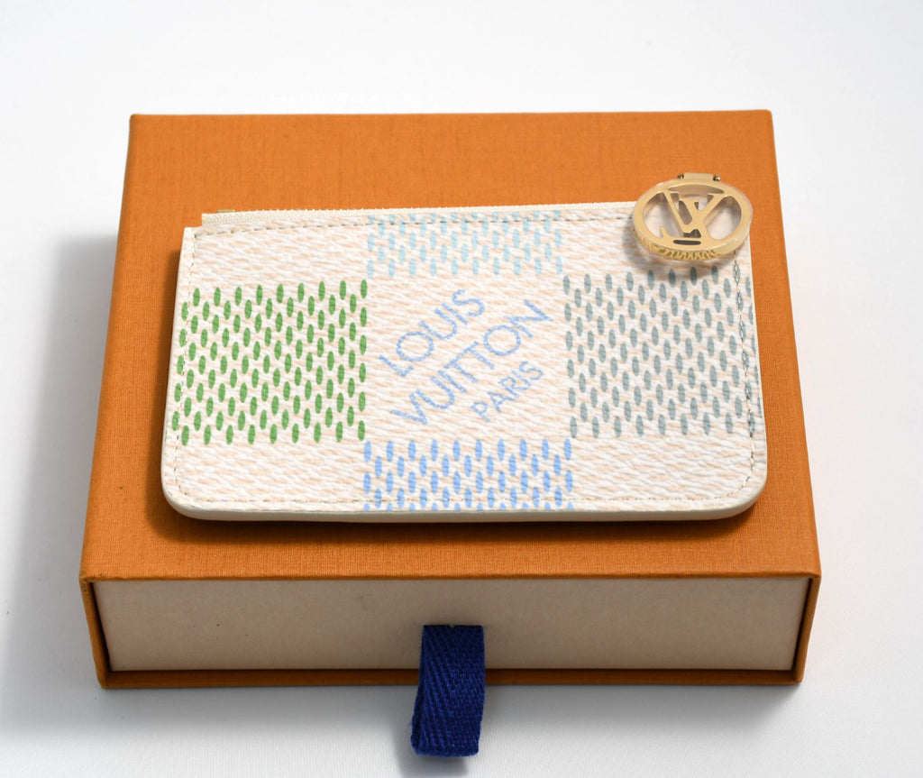 Louis Vuitton Porte Cartes Romy Fragment case coin wallet N40639