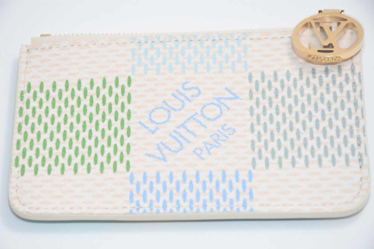 Louis Vuitton Porte Cartes Romy Fragment case coin wallet N40639