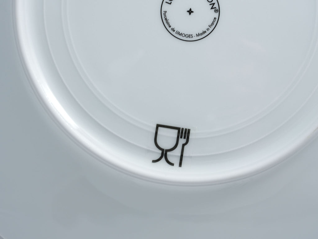 Louis Vuitton Dinner Plate 27 cm porcelain Monogram flower blue 10.6”