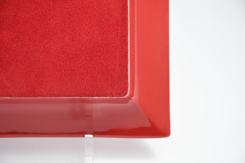 SUPREME Hermes Ceramic Change tray red Ashtray plate Vide poche