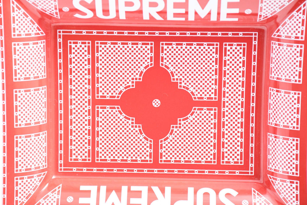 SUPREME Hermes Ceramic Change tray red Ashtray plate Vide poche