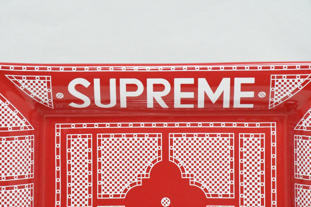 SUPREME Hermes Ceramic Change tray red Ashtray plate dinnerware VIDE POCHE