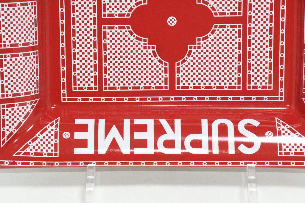 SUPREME Hermes Ceramic Change tray red Ashtray plate dinnerware VIDE POCHE