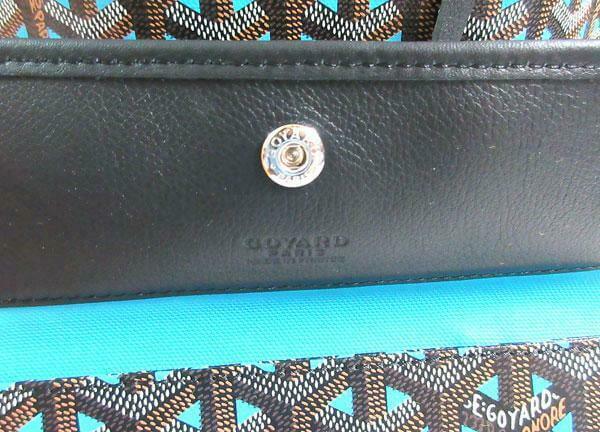 GOYARD Saint Louis Claire Voie Bag PM and Pouch Turquoise Blue Tote