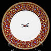Hermes Cheval d'Orient Dinner Plate 26 cm porcelain horse brown dinnerware 073
