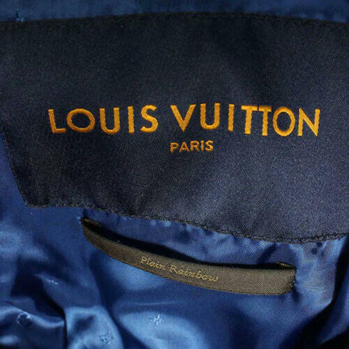 Louis Vuitton Virgil Abloh Wizard of Oz Varsity Jacket Blue Size 50