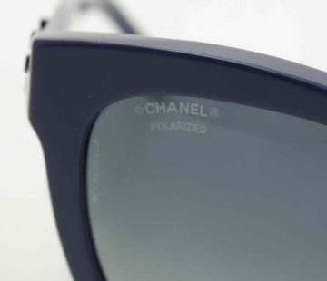 Chanel Sunglasses Butterfly Navy Blue 5313-A Coco mark Sz 56□18 – art Japan  Export