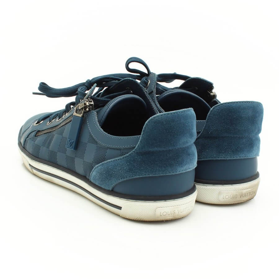 blue louis vuitton shoes