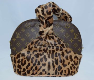 LOUIS VUITTON MONOGRAM Azzedine Alaia Alma Leopard Handbag M99032 #4 Rise-on