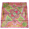 Hermes Scarf Le Jardin De La Maharani 90 cm Silk Pink garden flower Carre 35"