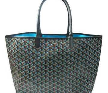 Goyard St Louis Claire-Voie PM Tote Bag (Turquoise) – The Luxury