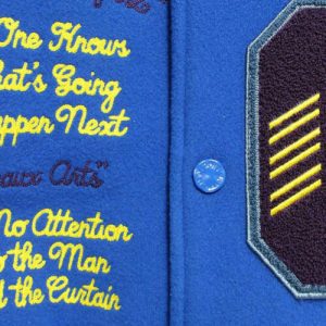 Louis Vuitton Virgil Abloh Wizard of Oz Varsity Jacket Blue Size 50 – art Japan Export