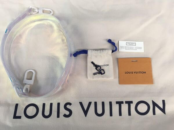 Louis Vuitton Virgil Abloh Keepall 50 Prism 19SS Boston Bag M53271