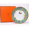 Hermes La Siesta Island Dinner Plate 27 cm blue porcelain dinnerware flower
