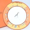 Hermes Africa Dinner Plate 27 cm porcelain orange animal giraffe 10.75"