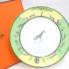 Hermes Africa Dinner Plate 27 cm porcelain green animal giraffe 10.75"