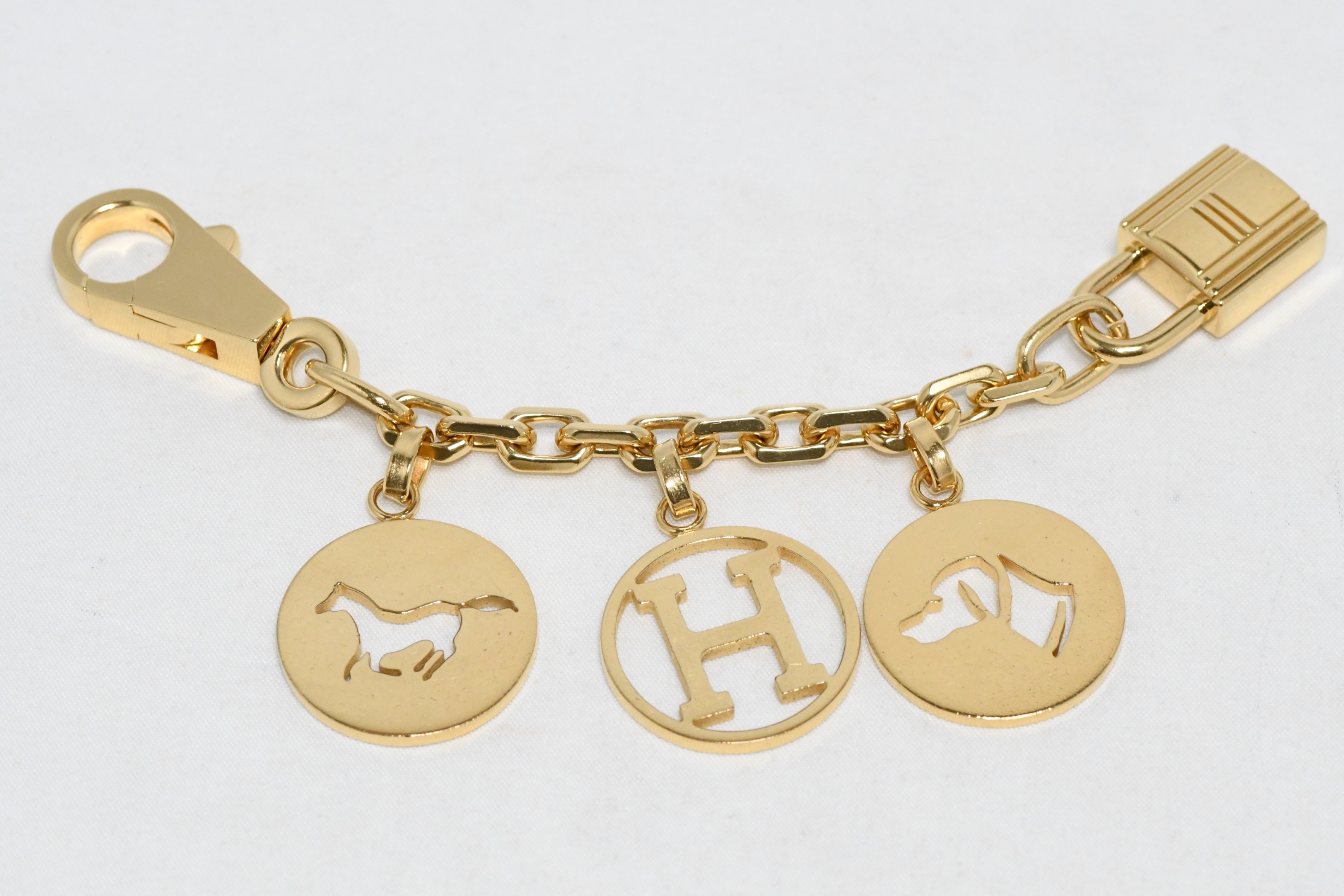 Hermes Gold Breloque Olga Bag Charm Amulette Cadena Berloque 0229 – art  Japan Export