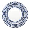 Hermes Bleus d'Ailleurs Dessert Plate 22 cm blue porcelain dinner 8.75"