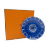 Hermes Bleus d'Ailleurs Bread Plate 16 cm blue porcelain cake dessert