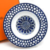 Hermes Bleus d'Ailleurs Soup Plate porcelain pasta 21 cm 059