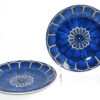 Hermes Bleus d'Ailleurs Bread Plate 16 cm Set of 2 blue porcelain cake dessert 58