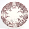 Hermes Les Maisons Enchantees Dinner Plate 27 cm tree porcelain 10.75"