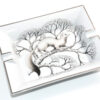 Hermes Change tray Marten porcelain Ashtray animal ermine white plate VIDE POCHE