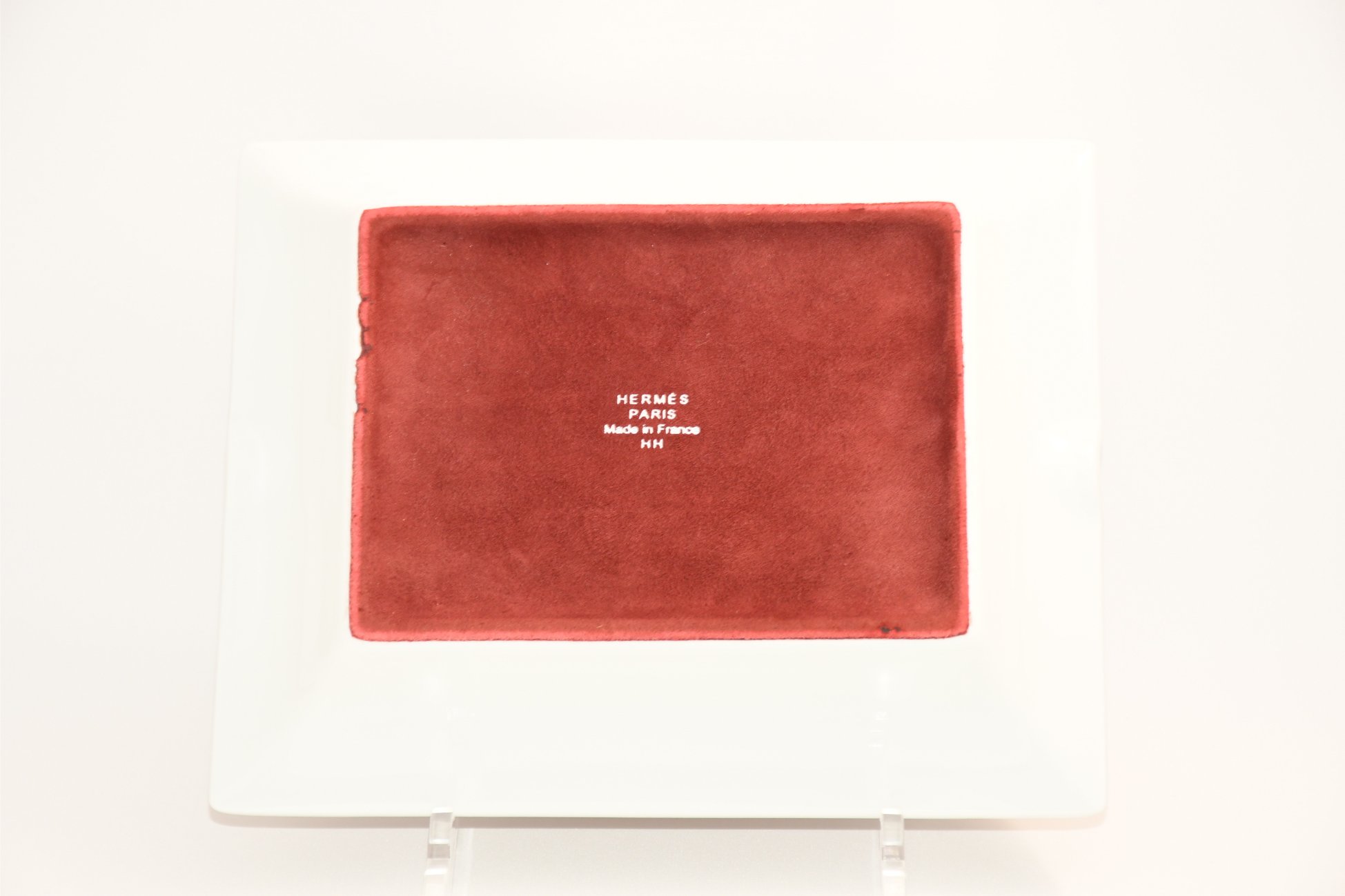 Hermes Change tray Jack Russell Terrier porcelain Ashtray animal dog brown plate VIDE POCHE ME26000_1109 (10)