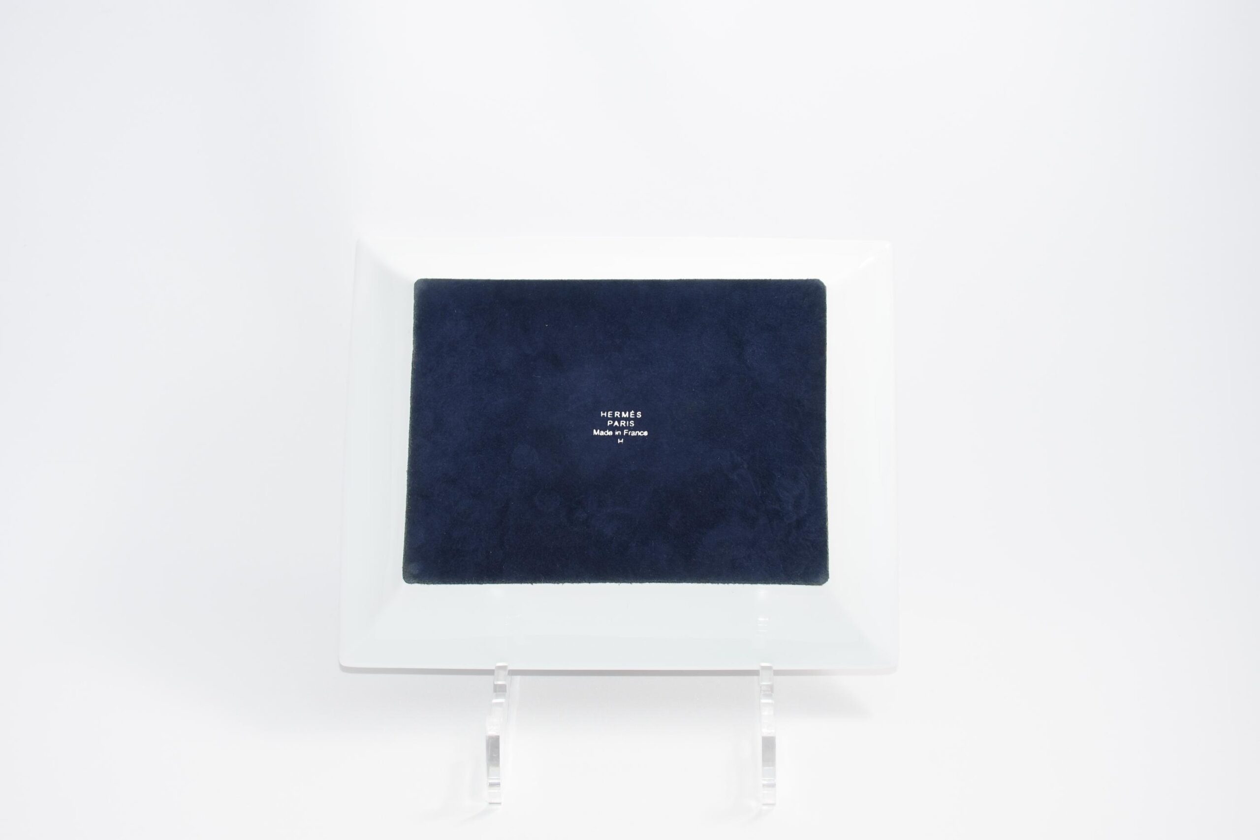 Hermes Le Pegase d’Hermes Change tray blue porcelain Ashtray Pegasus horse plate ME41000_1122 (8)